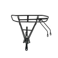 Metal Cycle Rear Rack Tubular-Frame Rear Bike Rack Rust-Resistant Bike Cargo Carrier Long-Lasting for Commuters, Cyclists, Commuting, Touring, Errands