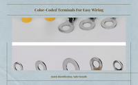 Copper RV O-ring crimp terminal