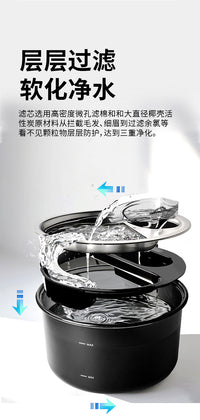 宠元宠物用品猫咪饮水机自动循环恒温流动喝水狗狗饮水器静音喂水