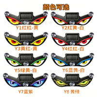 Solar-Powered Evil Eye LED Decorative Light for Car Rear Window