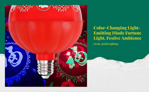 Color-changing LED globe lights