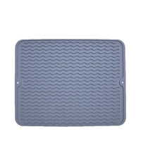Silicone Kitchen Mat Embossed Heat Resistant Silicone Mat Easy-to-Clean