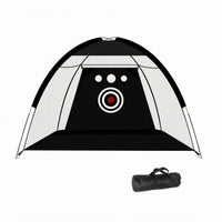Arched Golf Net with Targets Sports Gear Indoor and Outdoor