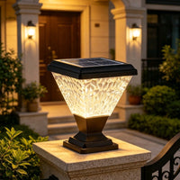 Solar Garden Light with Flower Shape, IP65, for Courtyard and Villa