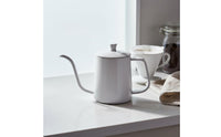 350 Ml Gooseneck Kettle With Lid Stream over Coffee Kettle Stream over Coffee Pot Precise Flow Control Hand Manual Brew Pot
