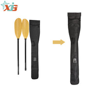Kayak Paddle Bag, Oxford Cloth, Double-Blade Paddle Storage, Black