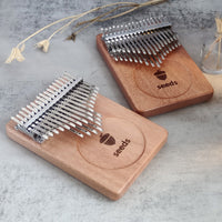 Fruit Magician Double-Layer 21-Tone 17-Tone 2-in-1 Upgradable Kalimba 34 Thumb Piano Seeds Finger Piano