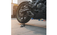 Adjustable Motorcycle Rear Stand Stable Motorcycle Lift Stand Safe Versatile for Garage