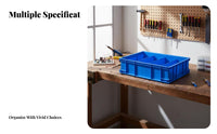 Multicompartment CompA versatilent Case Stackable Parts Container particle-resistantresistant for Technicians