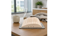 Wooden Moxibustion Box Solid Wood Back Moxibustion Box Vented Design for Spa