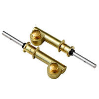 Upgraded Erhu Copper Shafts with Mechanical Turbine Fine Tuners, Pair, Universal Accessory