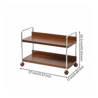 Desktop Organizer Space Saving Tabletop Storage Rack Multi Purpose Countertop Shelf Organizer for Students, Beauty Users, Dorm Room, Washroom