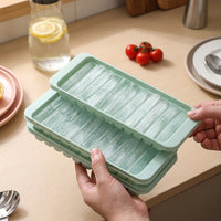 Water Bottle Ice Tray for Long Sticks, Food Grade Silicone for Baby Food and Home Bar, Easy Release Reusable Mold, 23.5*8*2 cm Budget Pack