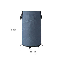 Foldable Laundry Hamper Oxford Cloth Household Storage Portable
