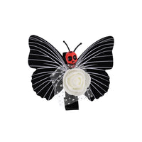 Halloween Skull Butterfly Wing Hair Clip