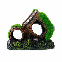 Resin Aquarium Hideout Textured Aquarium Cave Natural Shrimp Shelter Odorless for Aquarists