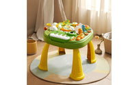 Educational Dinosaur Activity Table Interactive Toy Table with Piano Multi-Functional Child-Centered for Toddlers