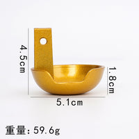 模板机花样机碗型压脚缝机配件绗缝机压脚带棉花压脚缺口铃铛压脚