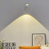 Cordless rechargeable LED wall sconce
