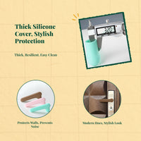 Silicone Door Handle Cover, Collision Protector, bump Absorbing, Universal Fit, Suitable for Bathroom, Bedroom, Kitchen
