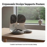 Back Support Cushion Ergonomic Design Seating Accessory High-Density Foam