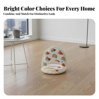 Adjustable Floor Lounger Space-Saving Adjustable Folding Chair Multi-Position