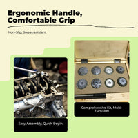 Adjustable Valve Seat Cutter Tool Set for Automotive Repair