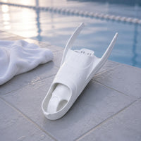 Long Side Rails Freediving Fin Foot Pocket Contoured Molded Plastic Fin Pocket
