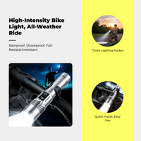 Waterproof USB-C bike headlight