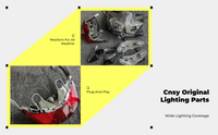 LED headlight for Linhai bikes