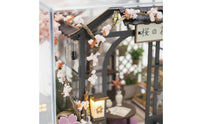 Wooden 3D Model Kit Detailed Design Light up Miniature Room Kit Creative Gift DIY