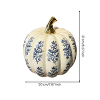 Tabletop Pumpkin Ornament Fall Theme for Living Room