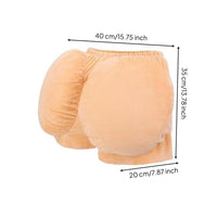 Funny Padded Costume Bottom with Exaggerated Rear Elastic Clothing for Cosplayers