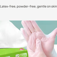 Disposable TPE Gloves, Food Grade, Waterproof, Thickened