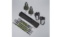 Padded Resistance Harness with Ankle Straps Elastic Harness with Resistance Band Adjustable Jump Conditioner with Waist Belt Portable for Athletes