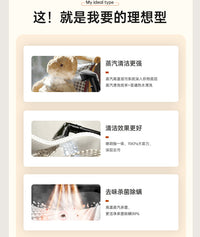2026 New High-Temperature Steam Fabric Cleaning Machine for Curtains, Sofas, and Carpets, EU Plug