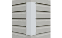 2 Pieces Vinyl Siding Corner Protector White Exterior Wall Corner Protector