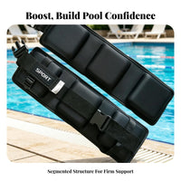Lightweight Adjustable Flotation Belt Comfortable Fit Foam Flotation Belt Long-Lasting for Beginners