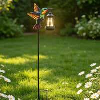 Solar Stake Light with Hummingbird Landscape Solar Garden Stake Light Sturdy