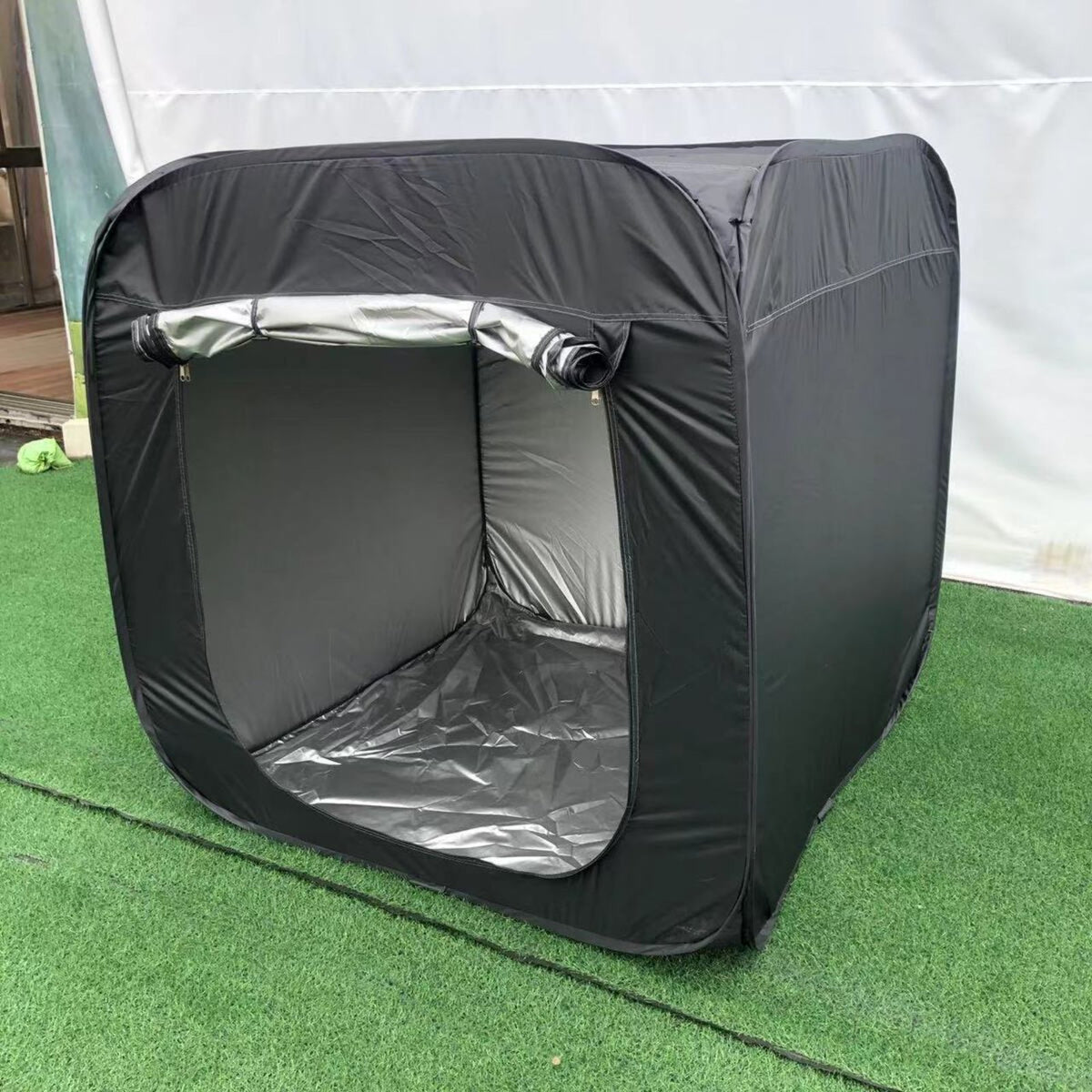 Blackout Sensory Tent Portable Blackout Quick-Setup Tent Easy Storage Spring-up up Playhouse for Kids, Young Children