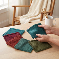 Susujia 4-Ply Combed Cotton Milk Yarn for DIY Crochet and Knitting Projects