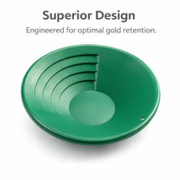 Gold Washing Pan for Sand Gravel, Lightweight Panning Kit for Outdoor, Manual Sieveing Use, Gold Pro - Image 2