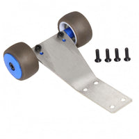 1/18 Wheelie Bar Stainless Steel RC Wheelie Metal Bar Mounting Plate
