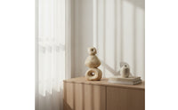 Abstract Sculpture Rustic Minimalism Resin Figurine Minimalist for Living Room