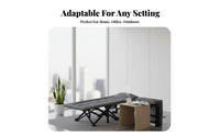 Padded Rest Lounger Foldable Design Folding Cot Integrated Mattress for Restping