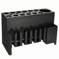Hair Salon Tool Organizer with Slots Salon Organizer Rigid for Barbershop