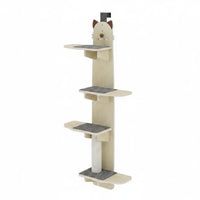 Door-Mounted Feline Tree Scratch Pads over the Door Feline Tree Scratching Post