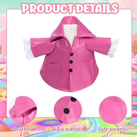 Raincoat Goose Outfit Summer Outdoor Yard Decoration