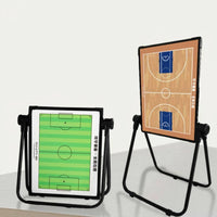Foldable Training Board Floor Standing Tactic Board Double-Sided for Practice