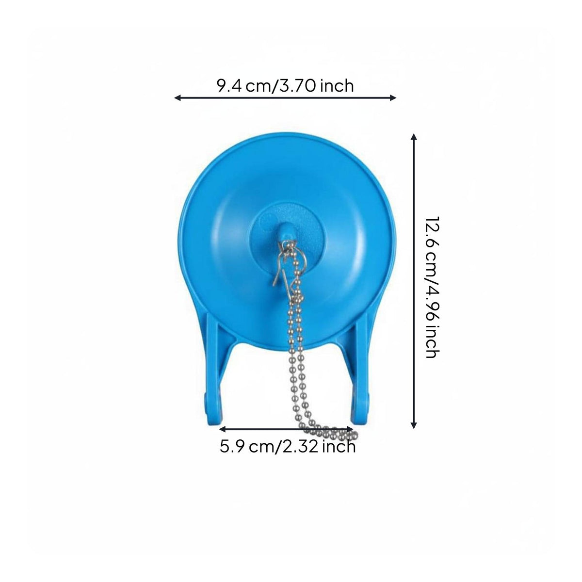 Toilet Flapper 3 Inch Flush Valve Flapper Blue